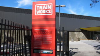 NSW州で使用された鉄道車両が大量に動態保存されている鉄道博物館。”
