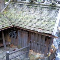 宿の部屋からの風景