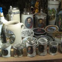 外を散策したらルートヴィッヒ２世のコップが