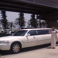 これで空港まで送迎：笑