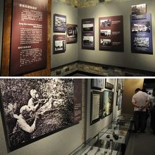 侵華日軍第七三一部隊罪証陳列館 の展示の一部。