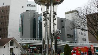 枚方市駅前の岡東中央公園