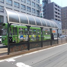 南北方面の風景