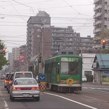 南北方向の風景