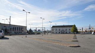 ストックホルム行きフェリーのターミナル