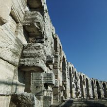 修復されていない部分は、歴史を感じることができます。