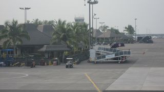 ローカル感満載の空港