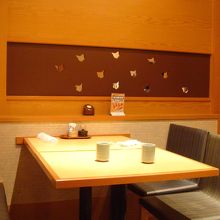 そんなに狭さは感じません。