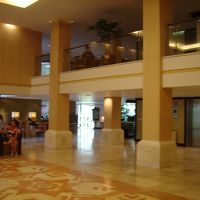 ホテルのロビーは結構広かったです