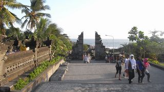 早めに行って、どこからサンセットを拝むかは重要です