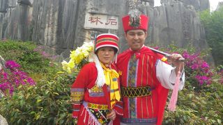 世界自然遺産　中国南部カルストの一部。これぞ、奇観