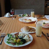 朝食ビュッフェより