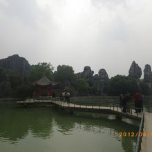 電動カート内環状線の終点、蓮花池