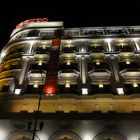 ライトアップされて美しい