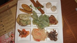 旬の食材を活かしたバイキング