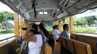 ここには、このトロリーが似合うと思う