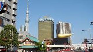 アサヒビールとスカイツリー