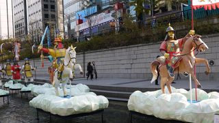 ライトアップが素敵