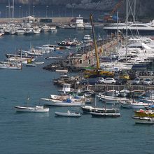 まずは、マリーナグランデ、港の見えるホテルに宿泊