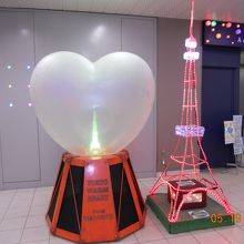 タワー内にあったオブジェ