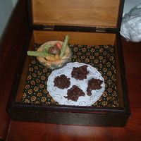 お菓子毎日置かれてします　蟻んこの餌食に・・・