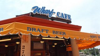 USJのサンフランシスコエリアにあるファーストフード店(^o^)／ワーフカフェ