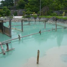 別府温泉保養ランド　露天混浴泥湯