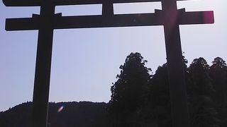 熊野本宮から徒歩10分ほど