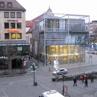 部屋からの眺めです。旧市街の入り口が見えます