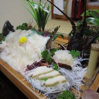 大満足のお刺身盛り