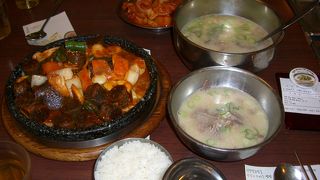 しっかり煮込まれたソルロンタン