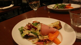 おいしいピザでした。