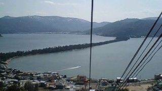 登りはケーブル、下りはリフト！