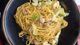 Ｂ級グルメのひるぜん焼きそば