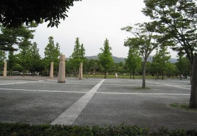 運動施設のある公園