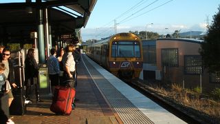 街から少し離れてますが、ブリスベンへも簡単に行けました