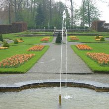 アンヌボア城の庭園