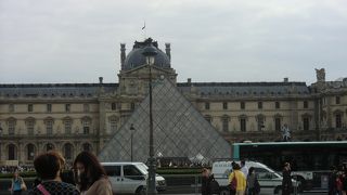 ルーブルに入る時