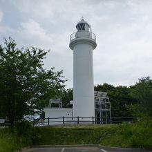 大津崎灯台。震災からの再建です。