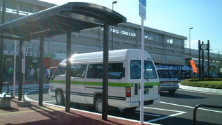 芝山鉄道の終着駅