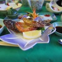 山女魚の竜田揚げ