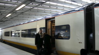 一等でなくてもいいのではと思ったユーロスター。