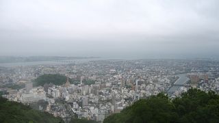 徳島の街並みを一望にできる！