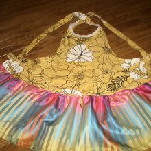 地下1階で購入。ハデハデエプロン。生地はしっかりしています。