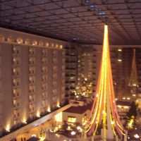 館内のイルミネーション