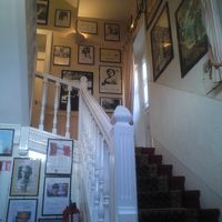 扉を入ってすぐに、またまた階段が。　