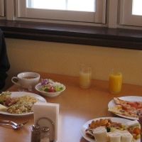 明るいレストラン