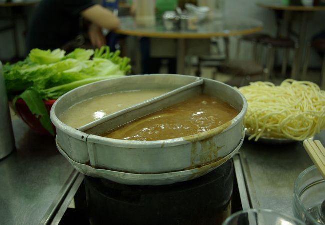 鍋が美味しいです