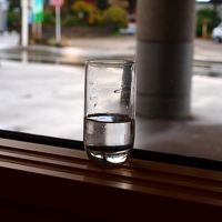 湯上りのお水はサービスで飲めます