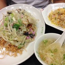 皿うどんセット